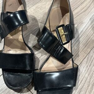 Black sandals
